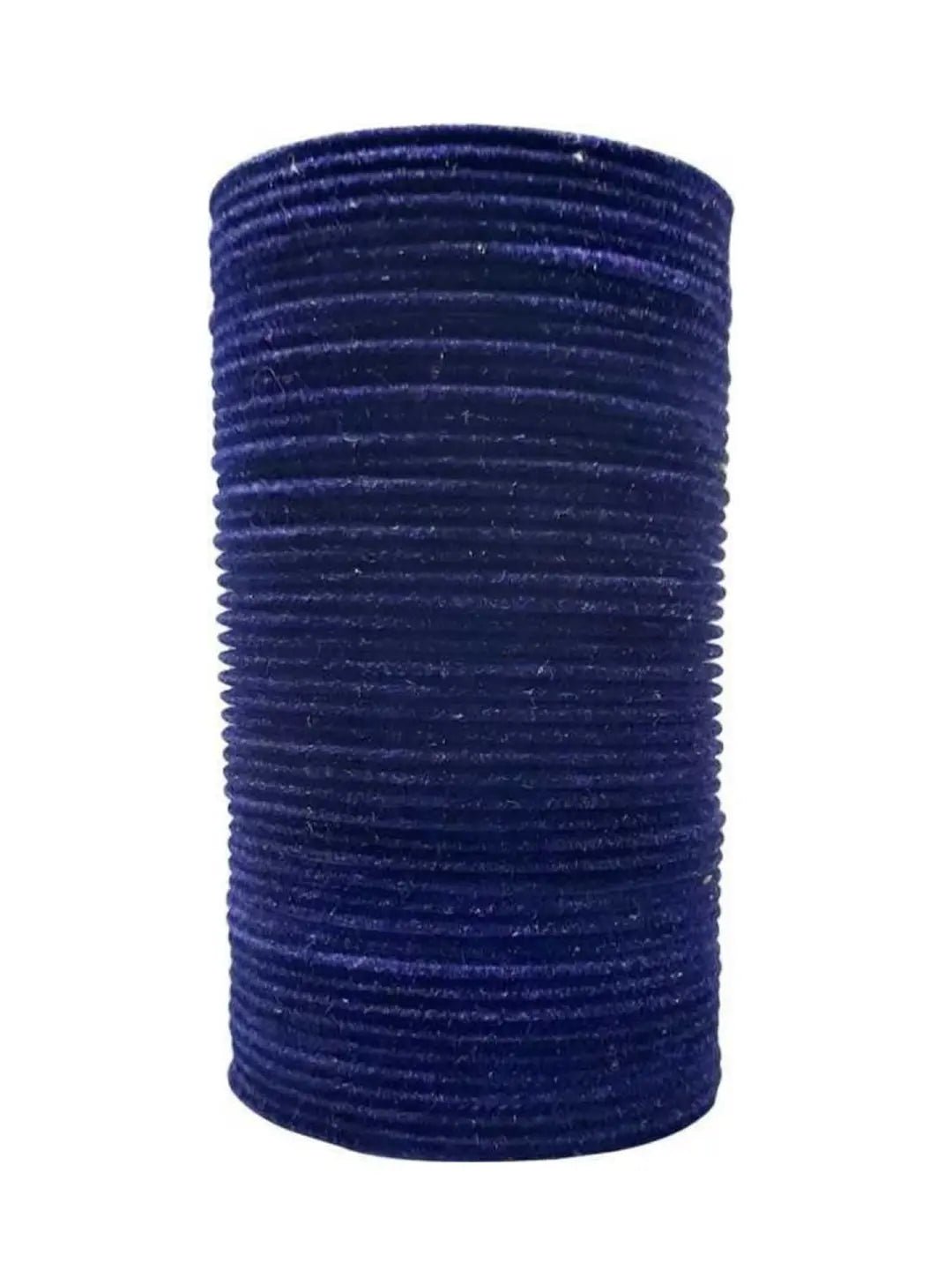 Navy Blue Velvet Bangles